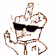middlefingerman