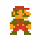 pixel art mario
