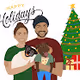 Katherine, Aris, Lula, & De Niro - Happy Holidays!