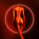 red nude art