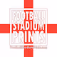 Original Sketches ENGLAND - Football Stadium Prints