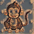 monkey cartoon collection