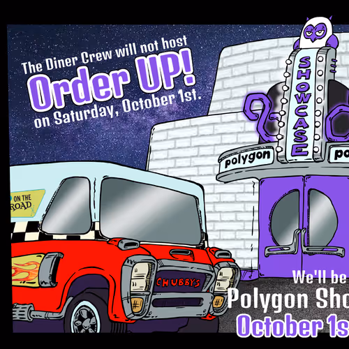 Order UP! x Polygon Showcase Poster