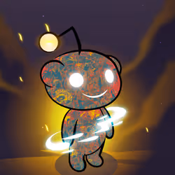 Shadowman in the Night Light