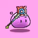 Noslime in pixels