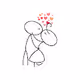 Stickfigure Love