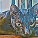 BLACK LUCKY CAT V2