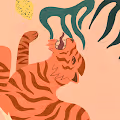 Dancing with Tigers by Arty Guava