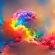 Exploding colors