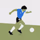 Illustrations of the history of Argentine soccer
