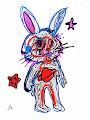 psychotic rabbits by diegorobot