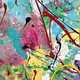 Abstraction. The Energy of Flirting. artist Lyudmila Skvortsova.