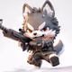 Fashion gang wolf