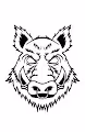 Angry Wildpig Alone
