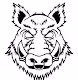Angry Wildpig Alone