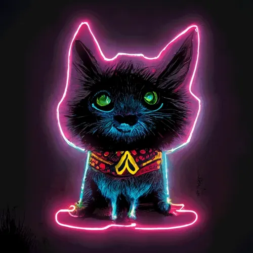 Neon Ninja Animals