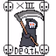 pixeled tarot