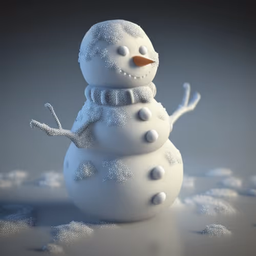 Snow Man By Ahmar