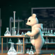 Bear Works Hard
