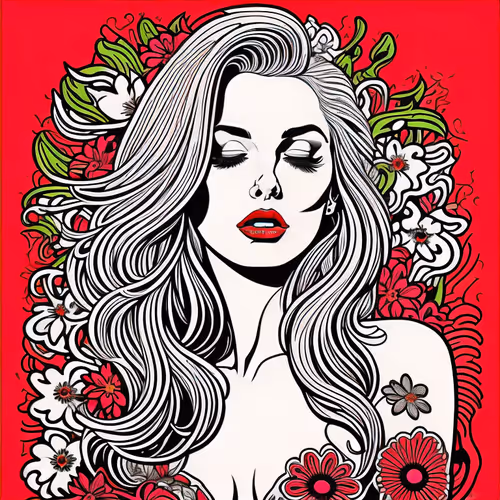 POPART - LADY FLOWER