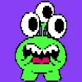 Meta Collections: Green Pixel Monsters