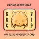 Demon Death Cult: VIP Members Card