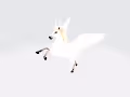 unicorn flying horse