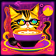 Cats coffee psychedelia and spells