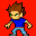 digimon and boy pixel