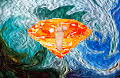 Diamond finger collection.