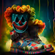 crazy cool clown shoes