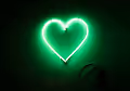 Natural green heart