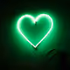 Natural green heart