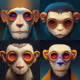 Ancient Monkey's Universe