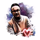 Celebrity digital art