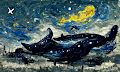 Starry Whales