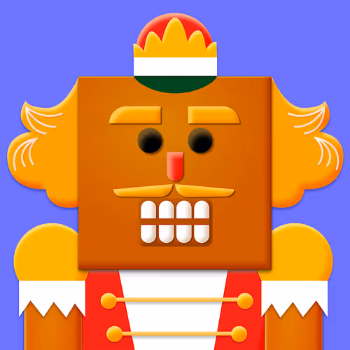 Nutcracker Gingerbread Headz