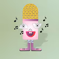 Happy microphone