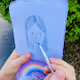 Hand drawn art by Alessandra