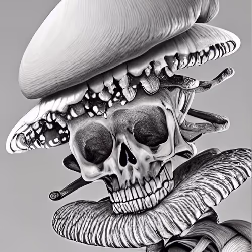 skeleton mushroom a.z