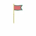 Flags of the Polygon Blockchain