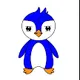Pebble penguins