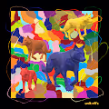 unik colorful art