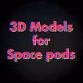 3D Models for Space Pods by Toprak3D