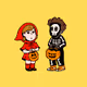 Young Boy and Girl