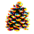 Pixel Pine Cone