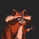 Psychedelic Raccoons