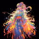 Miko of Light kimono-dress