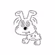The Doodle Character Finger Drawing By (BAT CHIN).