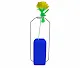 Rose in a Vase